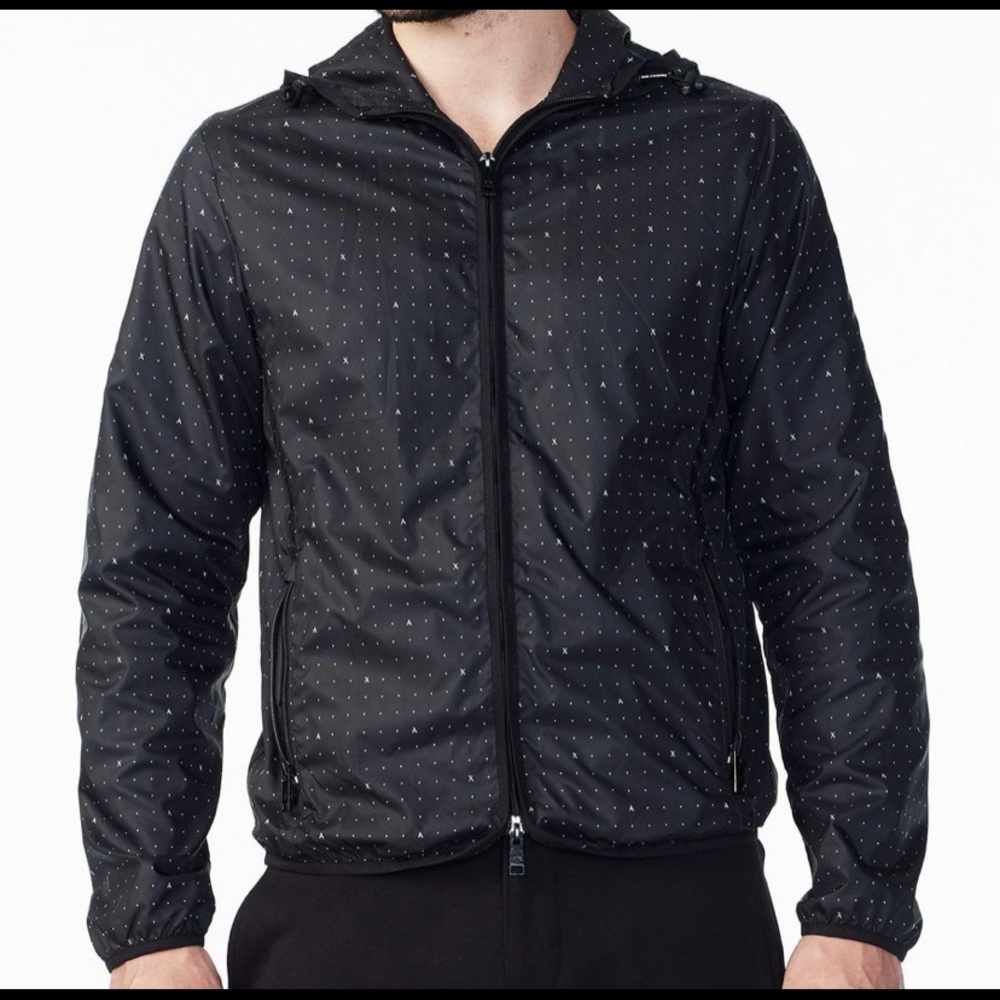 AX Men’s Micrologo Windbreaker